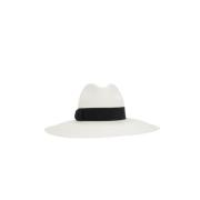 Borsalino Vit Panama Straw Halsduk White, Dam