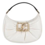 Jimmy Choo Mini Hobo Väska White, Dam