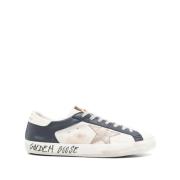 Golden Goose Laminated Leather Star Heel Sneakers Multicolor, Herr