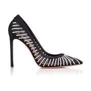 Aquazzura Eleganta Höga Klackar Pumps Black, Dam