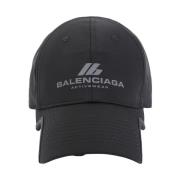 Balenciaga Svart keps med unik design Black, Unisex