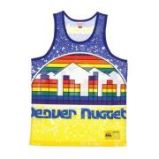 Mitchell & Ness Denver Nuggets Basketboll Tanktop Multicolor, Herr