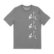 Jordan Carbon Heather Herr T-shirt Gray, Herr