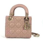 Dior Vintage Pre-owned Laeder dior-vskor Pink, Dam