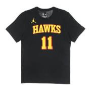 Jordan Trae Young NBA Statement Tee Svart Black, Herr