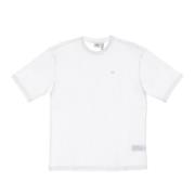 Adidas Vit Jersey Dam T-shirt med Logotyp White, Dam