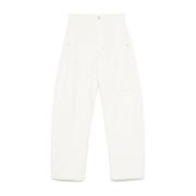 Brunello Cucinelli Elegant Herrbyxor White, Dam