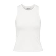 Max Mara Body Top i Carolina-stil Beige, Dam