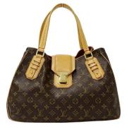 Louis Vuitton Vintage Pre-owned Tyg louis-vuitton-vskor Brown, Dam