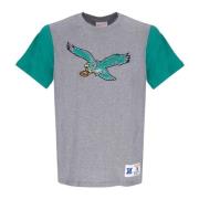 Mitchell & Ness NFL Färgblockerad Tee Gray, Herr