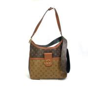 Louis Vuitton Vintage Pre-owned Bomull louis-vuitton-vskor Brown, Dam