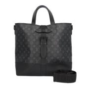 Louis Vuitton Vintage Pre-owned Canvas louis-vuitton-vskor Black, Herr