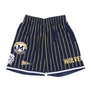 Mitchell & Ness Michigan Wolverines Basketshorts Blue, Herr