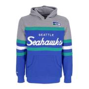 Mitchell & Ness Seattle Seahawks NFL Headcoach Hoodie Multicolor, Herr