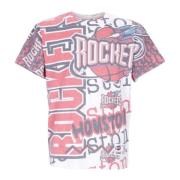 Mitchell & Ness NBA Jumbotron 2.0 Tee Houston Rockets Multicolor, Herr