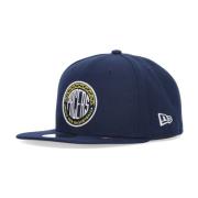 New Era NBA City Night Flat Visor Cap Blue, Herr