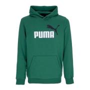 PUMA Herr Lättvikts Logo Hoodie Sweatshirt Green, Herr