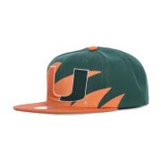 Mitchell & Ness Ncaa Sharktooth Snapback Cap Green, Herr