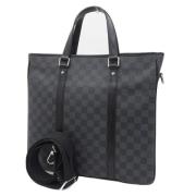 Louis Vuitton Vintage Pre-owned Canvas portfljer Gray, Herr