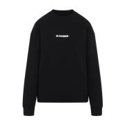 Jil Sander Svart Sweatshirt Damkläder Black, Dam