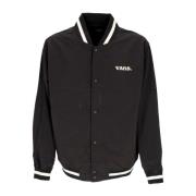 Vans Svart Varsity Jacka Lätt Ofodrad Black, Herr