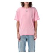 Diesel Rosa Burn-Out T-Boxt-Pak T-Shirt Pink, Herr