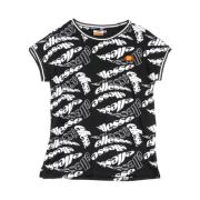 Ellesse Svart Dam T-shirt Black, Dam