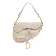 Dior Vintage Pre-owned Canvas dior-vskor Pink, Dam