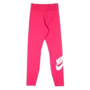 Nike Hög Midja Slim Fit Leggings Pink, Dam