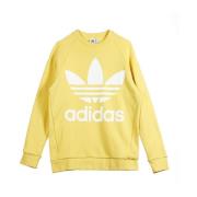 Adidas Oversized Crewneck Sweatshirt i Sand Beige, Dam