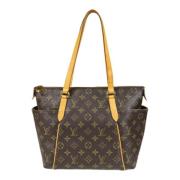 Louis Vuitton Vintage Pre-owned Tyg louis-vuitton-vskor Brown, Dam