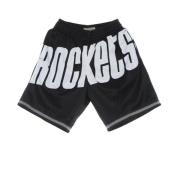 Mitchell & Ness NBA Big Face Basketshorts Black, Herr