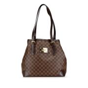 Louis Vuitton Vintage Pre-owned Canvas louis-vuitton-vskor Brown, Dam