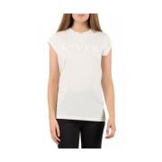 PINKO Casual Rosa T-shirt White, Dam