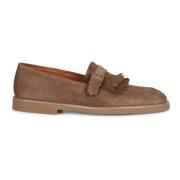 Doucal's Mocka Monk-Strap Skor Beige, Herr