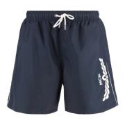 MCM Dragsko Simshorts Polyester Blue, Herr