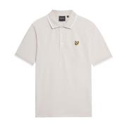 Lyle & Scott SS Polo Shirts Tipped Polo Shirt Pink, Herr