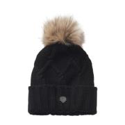 Blauer Pondacia Beanie Hat Black, Dam