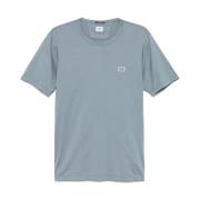 C.P. Company Logo Patch Kortärmad T-shirt Gray, Herr