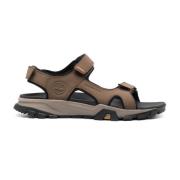 Timberland Brun Läder Touch-Strap Sandaler Brown, Herr