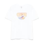 Casablanca Surf Motif Print T-shirt White, Herr