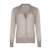 Jil Sander Stiliga Sweaters Kollektion Gray, Dam