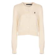 Ralph Lauren Bomullskofta Beige, Dam