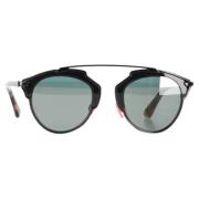 Dior Vintage Pre-owned Acetat solglasgon Black, Dam