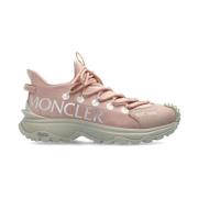 Moncler Rosa Sneakers för Kvinnor Pink, Dam