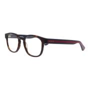 Gucci Fyrkantiga Glasögon Brown, Unisex