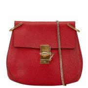 Chloé Pre-owned Pre-owned Laeder axelremsvskor Red, Dam