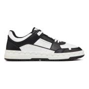 Valentino Garavani Svarta Sneakers med Logodetalj Black, Herr