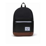 Herschel Polyester ryggsäck med laptopficka Black, Unisex