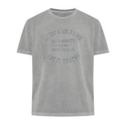 Zadig & Voltaire T-shirt Tommy Gray, Herr